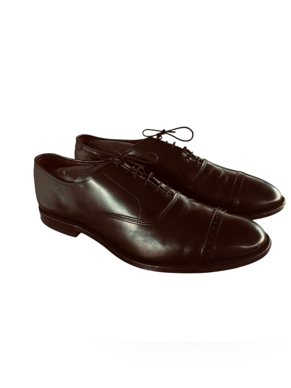 Allen Edmonds Fifth Avenue Black Cap Toe Oxford Dress Shoes Men’s 11.5 D